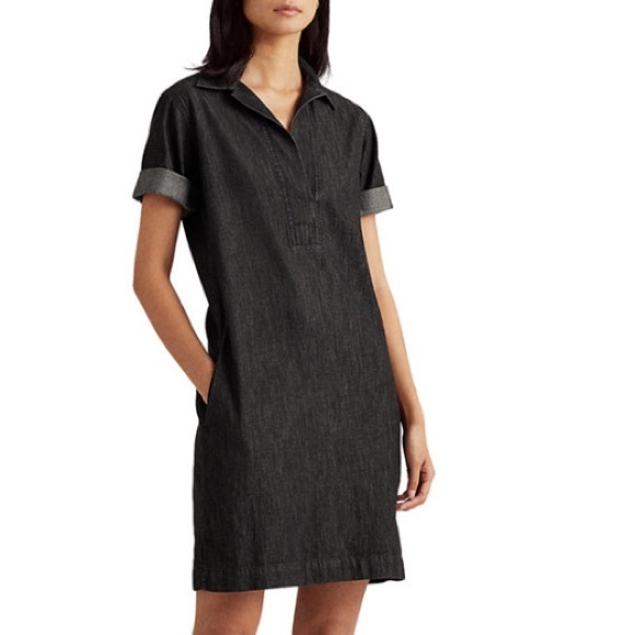Lauren Ralph Lauren Dresses & Skirts - Lauren Ralph Lauren Denim Cotton Shift Dress 👗 EUC